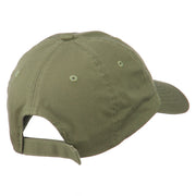 Handicapped Logo Embroidered Pigment Dyed Cotton Cap