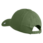 US Air Force Wing Embroidered Pigment Dyed Cap - Olive OSFM