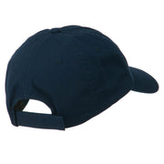 Handicapped Logo Embroidered Pigment Dyed Cotton Cap