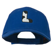 Holstein Alphabet AM Letters Embroidered Youth Brushed Cap