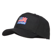 Honor American Flag Patched Twill Cap