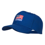 Honor American Flag Patched Twill Cap