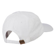 Happy Birthday Embroidered Washed Cap