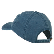 Happy Birthday Embroidered Washed Cap