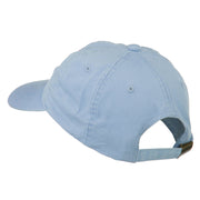 Happy Birthday Embroidered Washed Cap