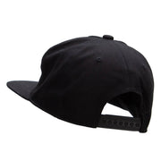 5 Panel Cotton High Profile Flat Bill Unstructured Cap