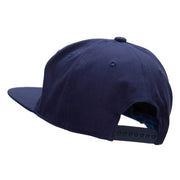 5 Panel Cotton High Profile Flat Bill Unstructured Cap