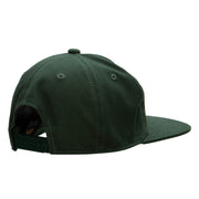 5 Panel Cotton High Profile Flat Bill Unstructured Cap