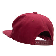 5 Panel Cotton High Profile Flat Bill Unstructured Cap