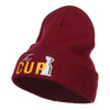 Hockey The Cup Embroidered Long Beanie