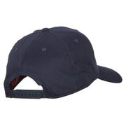 Chicago Flag Embroidered Solid Cotton Pro Style Cap