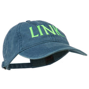 Halloween Character Link Embroidered Washed Dyed Cap