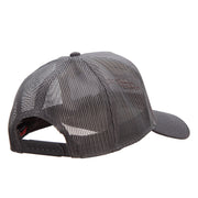 Helicopter Careflight Embroidered Cotton Mesh Trucker Cap