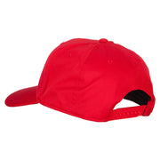 Chicago Flag Embroidered Solid Cotton Pro Style Cap