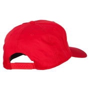 Chicago Flag Embroidered Solid Cotton Pro Style Cap