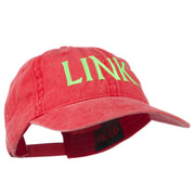 Halloween Character Link Embroidered Washed Dyed Cap