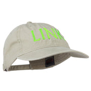 Halloween Character Link Embroidered Washed Dyed Cap