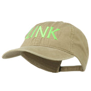 Halloween Character Link Embroidered Washed Dyed Cap