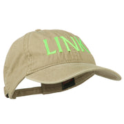 Halloween Character Link Embroidered Washed Dyed Cap