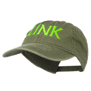 Halloween Character Link Embroidered Washed Dyed Cap