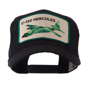 Air Force Hercules Military Patched Mesh Cap