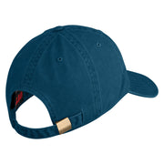 USAF Blue Letter Embroidered Pigment Dyed Cap - Navy OSFM