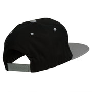 Hollywood Embroidered Two Tone Snapback Cap