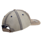 Licensed US Army Aviation Embroidered Low Profile Special Cotton Mesh Cap - Khaki OSFM