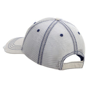 Licensed US Army Aviation Embroidered Low Profile Special Cotton Mesh Cap - Putty OSFM