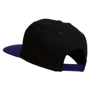 Hollywood Embroidered Two Tone Snapback Cap