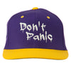 Halloween Don't Panic Embroidered Snapback Cap