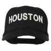 Houston Embroidered Cotton Twill Snapback Cap