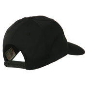 Houston Embroidered Cotton Twill Snapback Cap