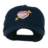 Image of Heart Arrow Embroidered Cap