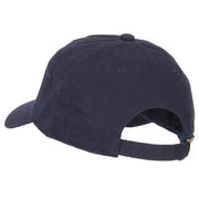 Chess Rook Embroidered Unstructured Washed Cap