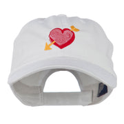 Image of Heart Arrow Embroidered Cap