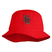 Jersery New Orleans Embroidered Unisex Multipurpose Crushable Cotton Twill Bucket Hat - Red M