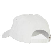 Chess Rook Embroidered Unstructured Washed Cap