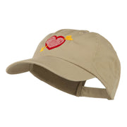 Image of Heart Arrow Embroidered Cap