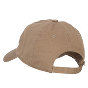 Chess Rook Embroidered Unstructured Washed Cap