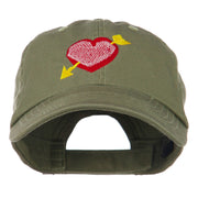 Image of Heart Arrow Embroidered Cap