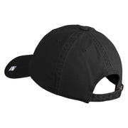 US Air Force with Wing Embroidered Pigment Dyed Cap - Black OSFM