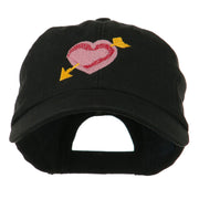 Image of Heart Arrow Embroidered Cap