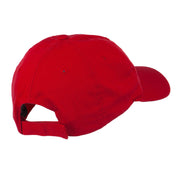 Heart with Outline Embroidered Cap