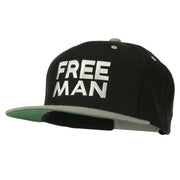 Halloween Freeman Embroidered Snapback Cap