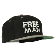 Halloween Freeman Embroidered Snapback Cap