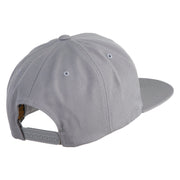 Baseball San Diego Embroidered Wool Blend Prostyle Snapback Cap - Silver OSFM