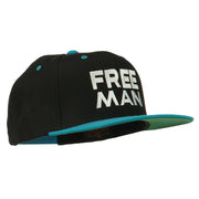 Halloween Freeman Embroidered Snapback Cap