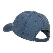 Canada Heart Flag Embroidered Washed Cap