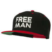 Halloween Freeman Embroidered Snapback Cap